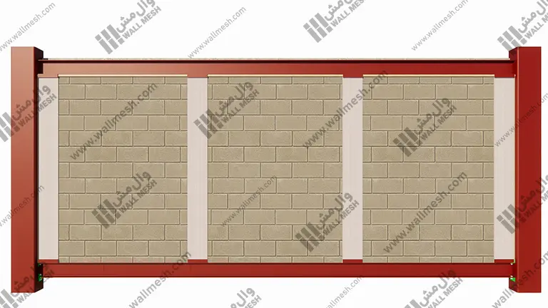 نمای خارجی وال مش