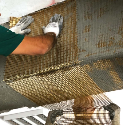 مقاوم سازی به روش FRCM کوچک