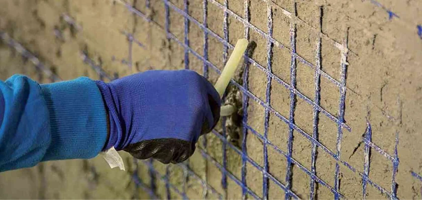 نصب و اجرای وال مش بزرگ